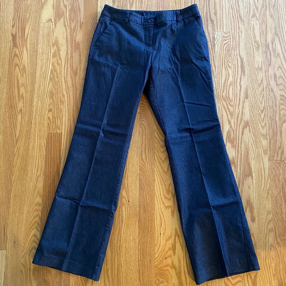 NY&C Straight Leg Pants Dark Blue